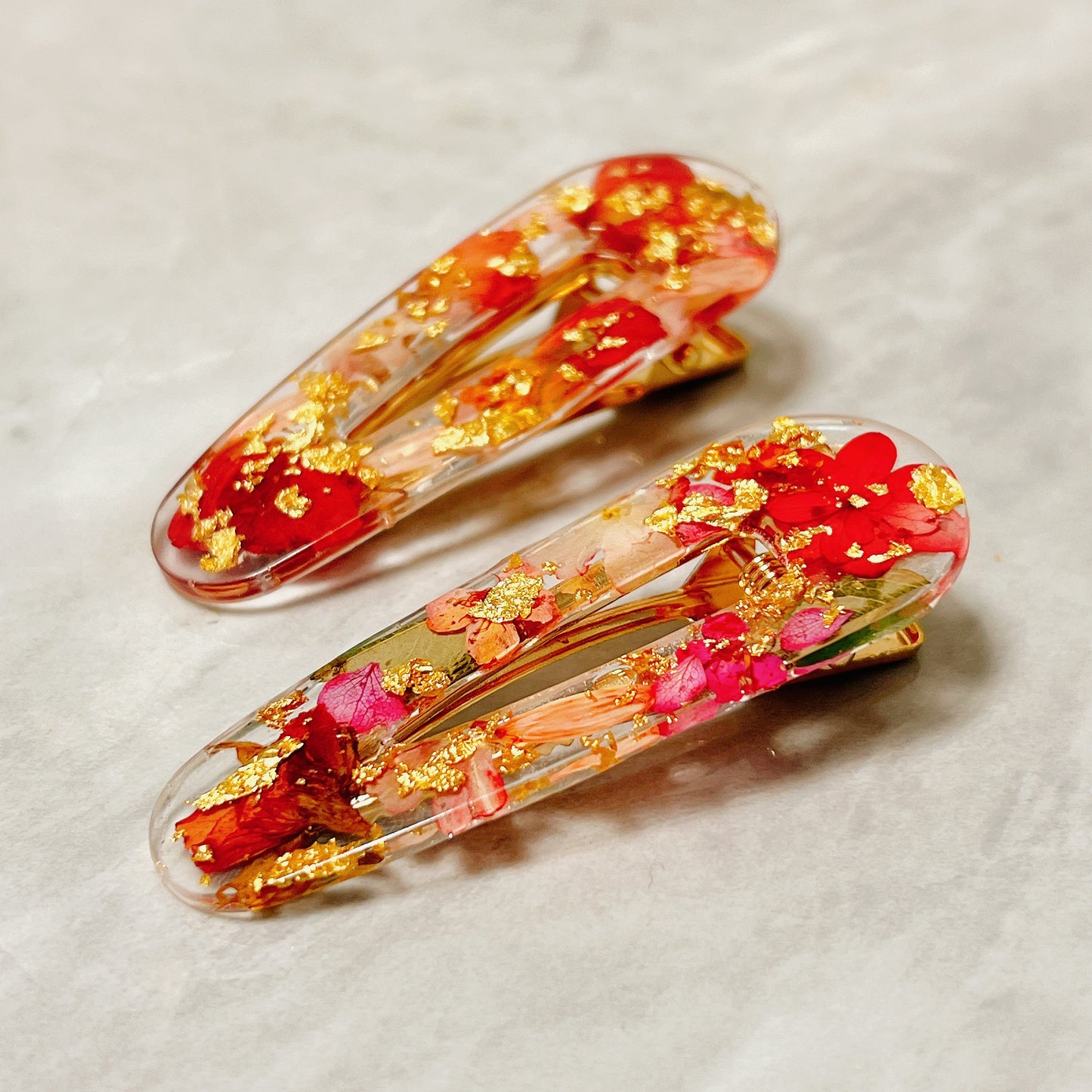 押花髮夾(大)製作體驗 Pressed Flower Hair Clip (Large) Workshop