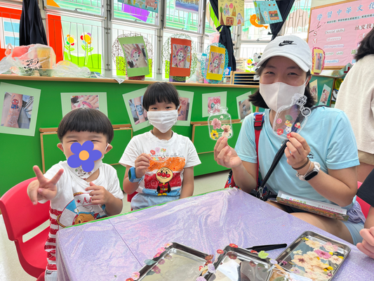 親子押花書籤製作體驗 Parent-child Pressed Flower Bookmark Making