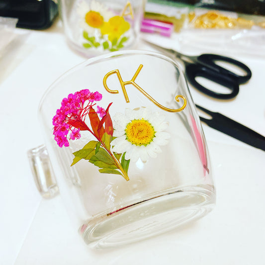 押花茶杯製作體驗 Pressed Flower Tea Cup Workshop