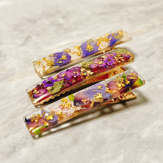 押花髮夾(小)製作體驗 Pressed Flower Hair Clip (Small) Workshop