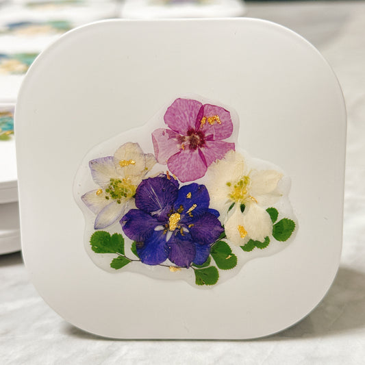 押花鏡盒製作體驗 Pressed Flower Pocket Mirror Workshop